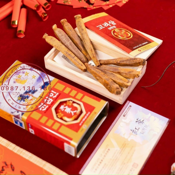 Hong sam cu kho 150g GinGins2