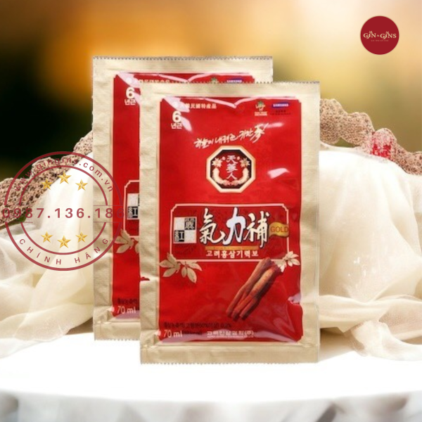 Nuoc uong hong sam Power Hop 30 goi GinGins