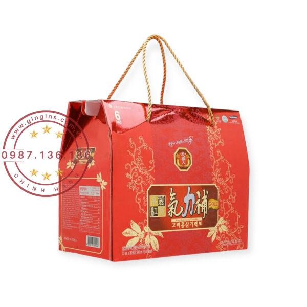 Nuoc uong hong sam Power Hop 30 goi GinGins6