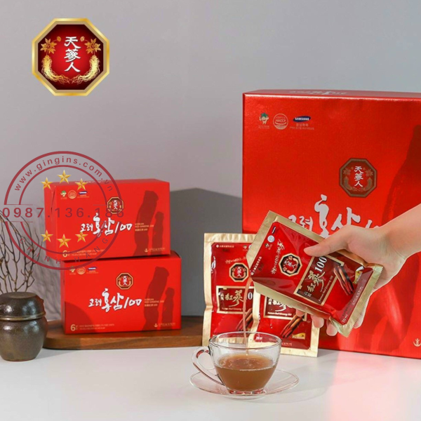 Nuoc uong hong sam nguyen chat BIO GinGins5