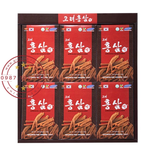 Nuoc hong sam 30 goi pocheon GinGins2
