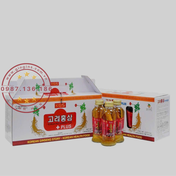 Nuoc hong sam co cu GinGins