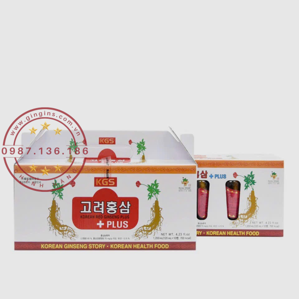Nuoc hong sam co cu GinGins1