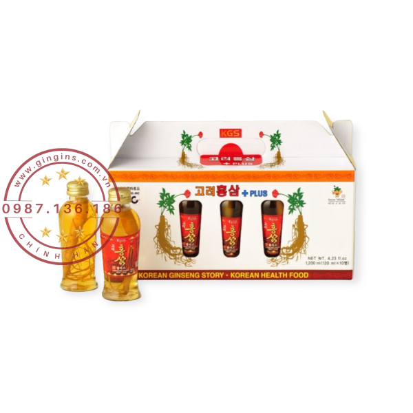 Nuoc hong sam co cu GinGins4